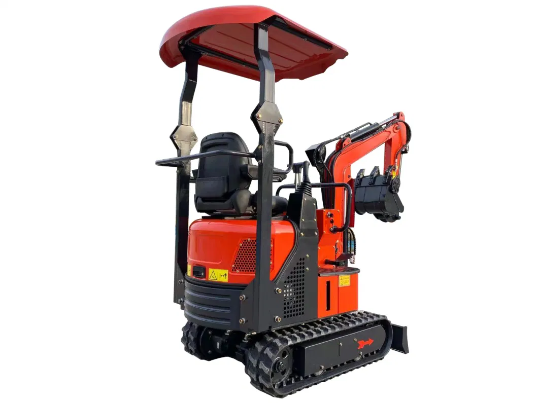 Rdt-15b 1.1 Ton 0.6/0.8/1/1.8ton Swing Boom China Micro New Garden Farm Home Crawler Machine Price Small Bagger Digger Graver Mini Excavator with CE