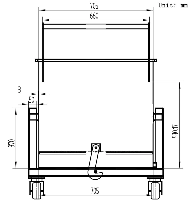 Mini Four-Wheel Dump Truck Engineering Mine Car